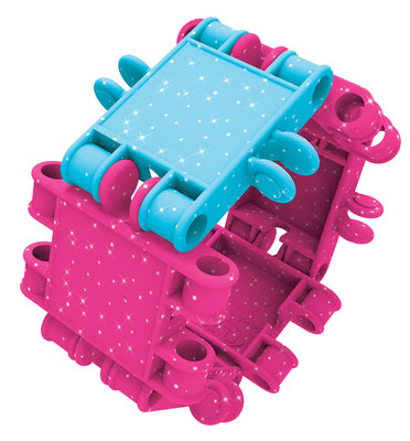 CLICS Glitter Eimer 8 in 1 – Bauplan-Modell: Armreifen