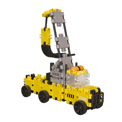 CLICS Eimer Baustelle – Bauplan-Modell: Bagger