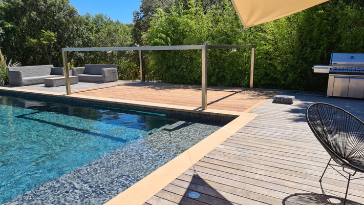 terrasses bois uzes dallage pavage clotures maconnerie paysagere uzes paysages ecol eau createur de jardins mediterranneens uzes