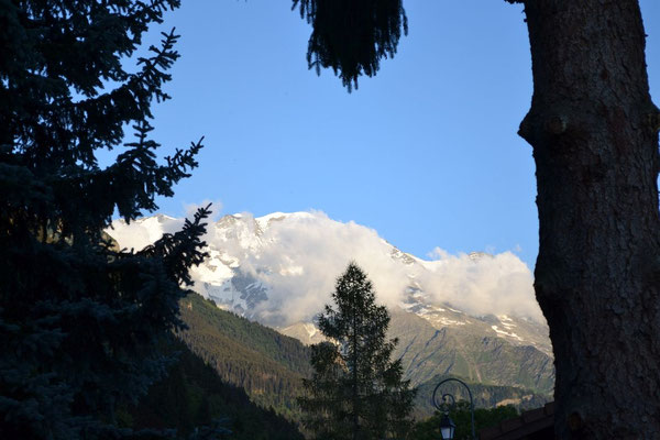Der Mont Blanc ist nicht mehr weit