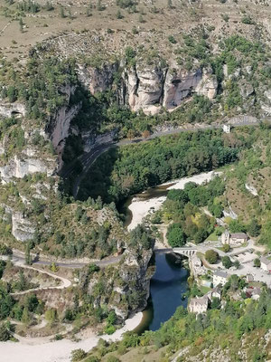 Gorges du Tarn von oben