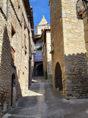Enge Gassen in Roda de Isabena
