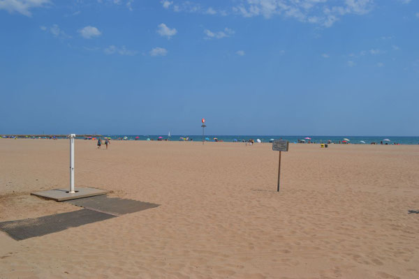 Strand in Valras-Plage