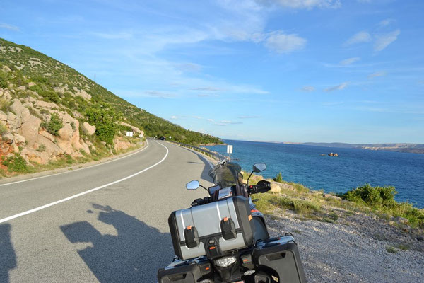 Küstenstraße Richtung Dubrovnik