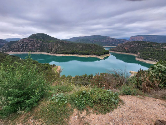 Stausee zw. Camarasa und Cellers