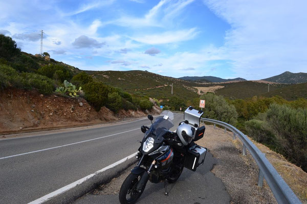 Fahrt ins Gebirge