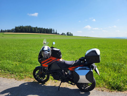 Das Wetter ist ideal!