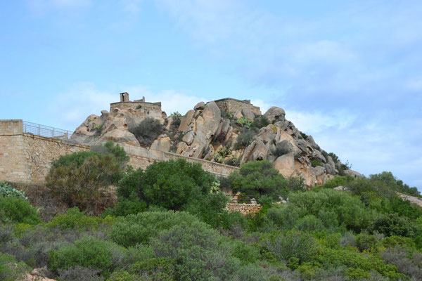Fortezza di Monte Altura - kurz nach Palau