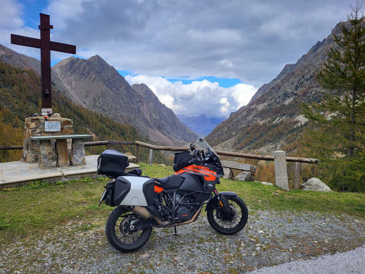 Col de la Lombarde talauswärts