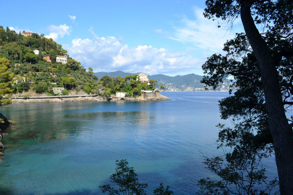 Küstenstraße bei Portofino