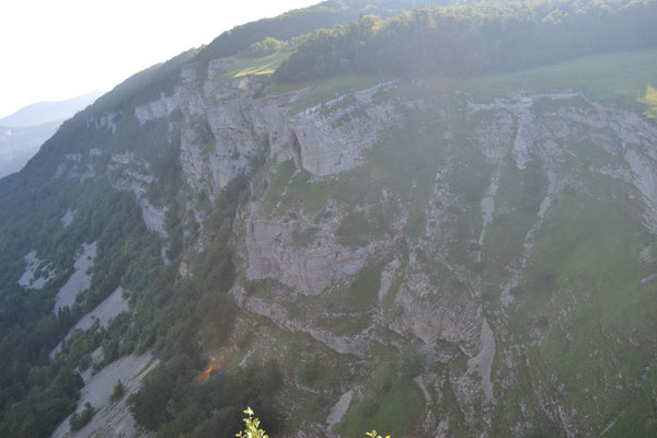 Beeindruckende Felswände
