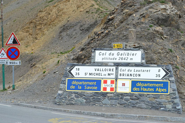 Am Col de Galibier 