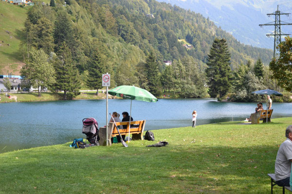 Kaffeepause bei Gantschier
