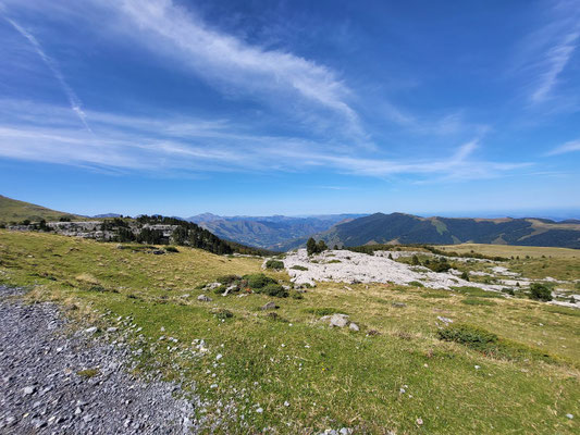 Blick nach Spanien