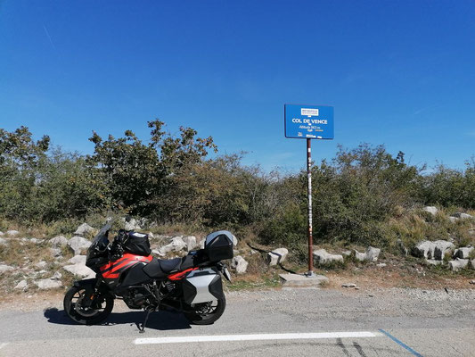 Col de Vence - super Strecke!