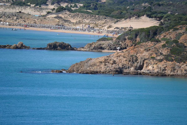 Blick vom Torre de Chia