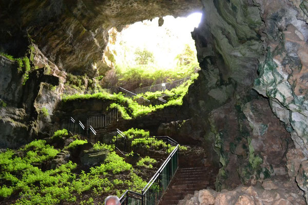 Eingangsbereich der Grotta su Marmuri