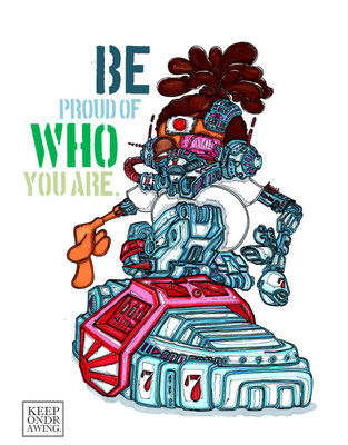 ありのままの自分を誇りに思え。 -Be proud of who you are.-