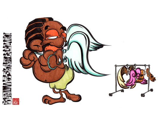 誰もが最っ高の翼を持っている。 -Everyone has their best wings.-
