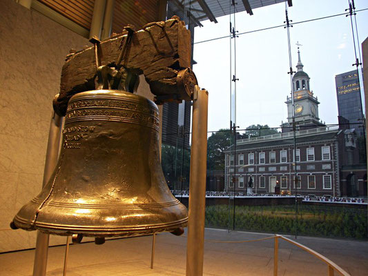 Liberty Bell. Independence Hall.