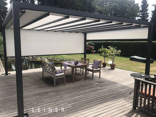 LEINER Pergola / Terrassenfaltdach