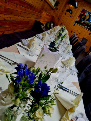 Restaurant Adriana Hochzeit Festtafel