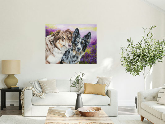 Aussie Acrylgemälde Wandwirkung