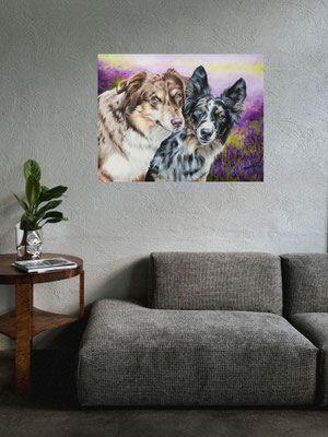 Aussie Acrylgemälde Raumwirkung