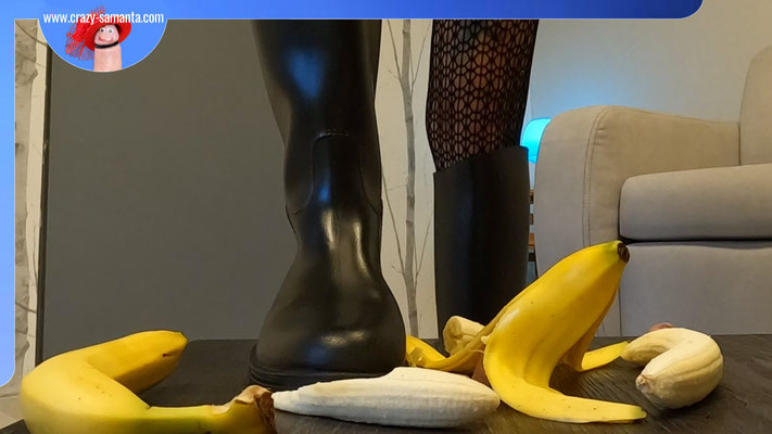 Clip: "Banana cock-crush