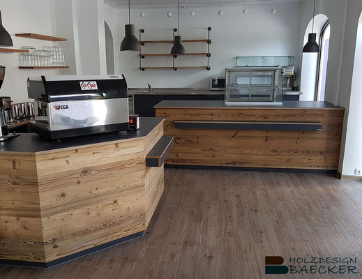 Gewerbe Gastronomie Holzdesign Baecker