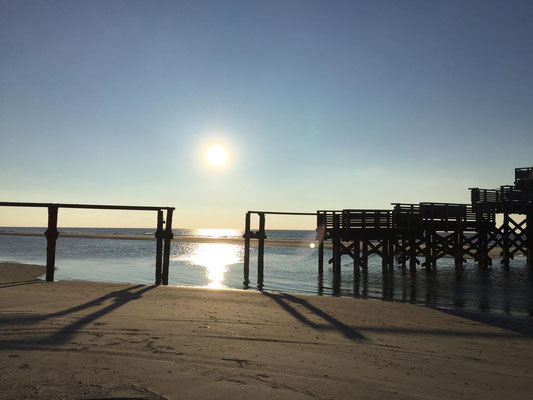 am Strand von Sankt Peter-Ording