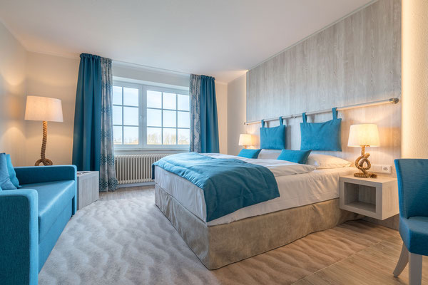 Doppelbett im Komfortzimmer