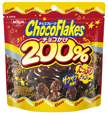 チョコフレーク チョコかけ ２００％