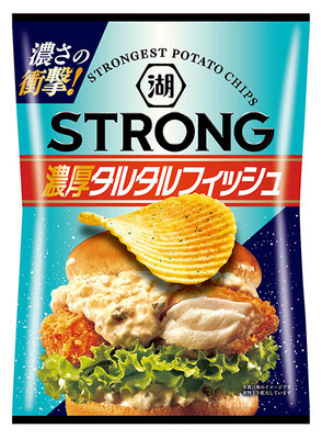 湖池屋STRONG ポテトチップス 濃厚タルタルフィッシュ