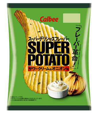 スーパーポテト サワークリーム&オニオン味