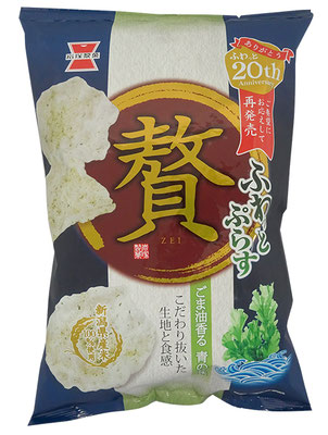 ふわっとぷらす　ごま油香る青のり味