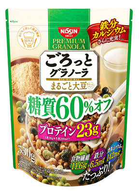 ごろっとグラノーラ 糖質60%オフ まるごと大豆