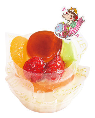 国産フルーツのペコちゃんプリンドルチェ