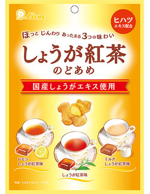 しょうが紅茶のどあめ