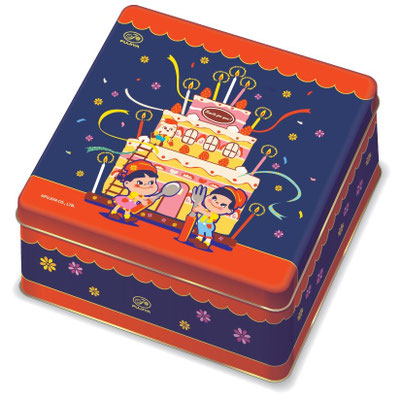 ペコちゃんおたのしみ缶