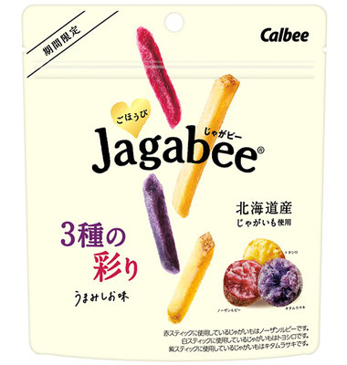 ごほうびJagabee ３種の彩りうまみしお味