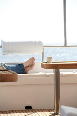 Relaxen auf unseren großen Booten mit allem Confort