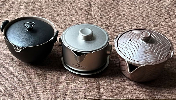 Boundless Voyage 恐るべきチタン急須 (茶壺)/ 中国茶を愉しむ Boundless Voyage 恐るべきチタン急須 (茶壺)/ 中国茶を愉しむ