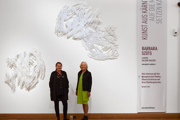 Carolin Walker und Barbara Szüts im KHM Wien mit der Kärntner Kultur Stiftung, November 2023 ©KKS