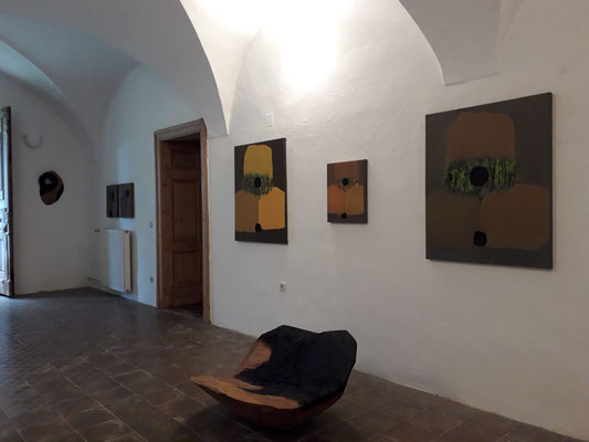 Ausstellung  im Schloss Ebenau, Herbst 2019 © Galerie Walker