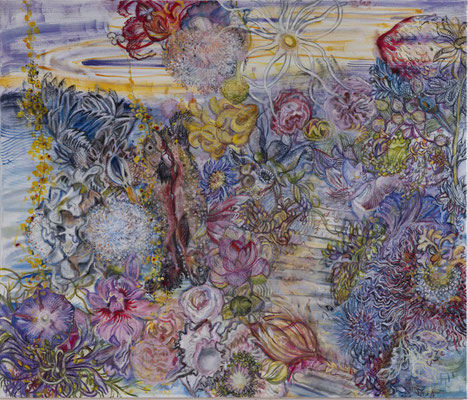 ©Karin Pliem Titel: Zum siebten Himmel, 2026, Oel auf Leinwand, 130 x 150 cm_Foto Farid Sabha-web