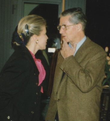 Judith Walker und Max Weiler © Galerie Walker 