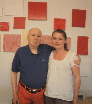 Bernard Auberin und Carolin Walker ©Galerie Walker 