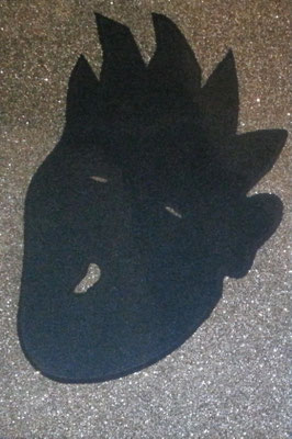 Kiki Kogelnik, Glitter Head Dark, Muranoglassplitter auf Siebdruck, signiert, datiert, betitelt und nummeriert, 70 x 50, Auflage 100 ©Kiki Kogelnik Foundation