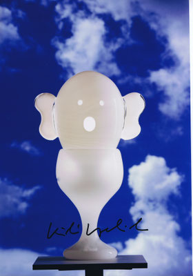Kiki Kogelnik, aus der Serie Balloon Heads, Spirit Head, 1996,  54x26 ©Kiki Kogelnik Foundation